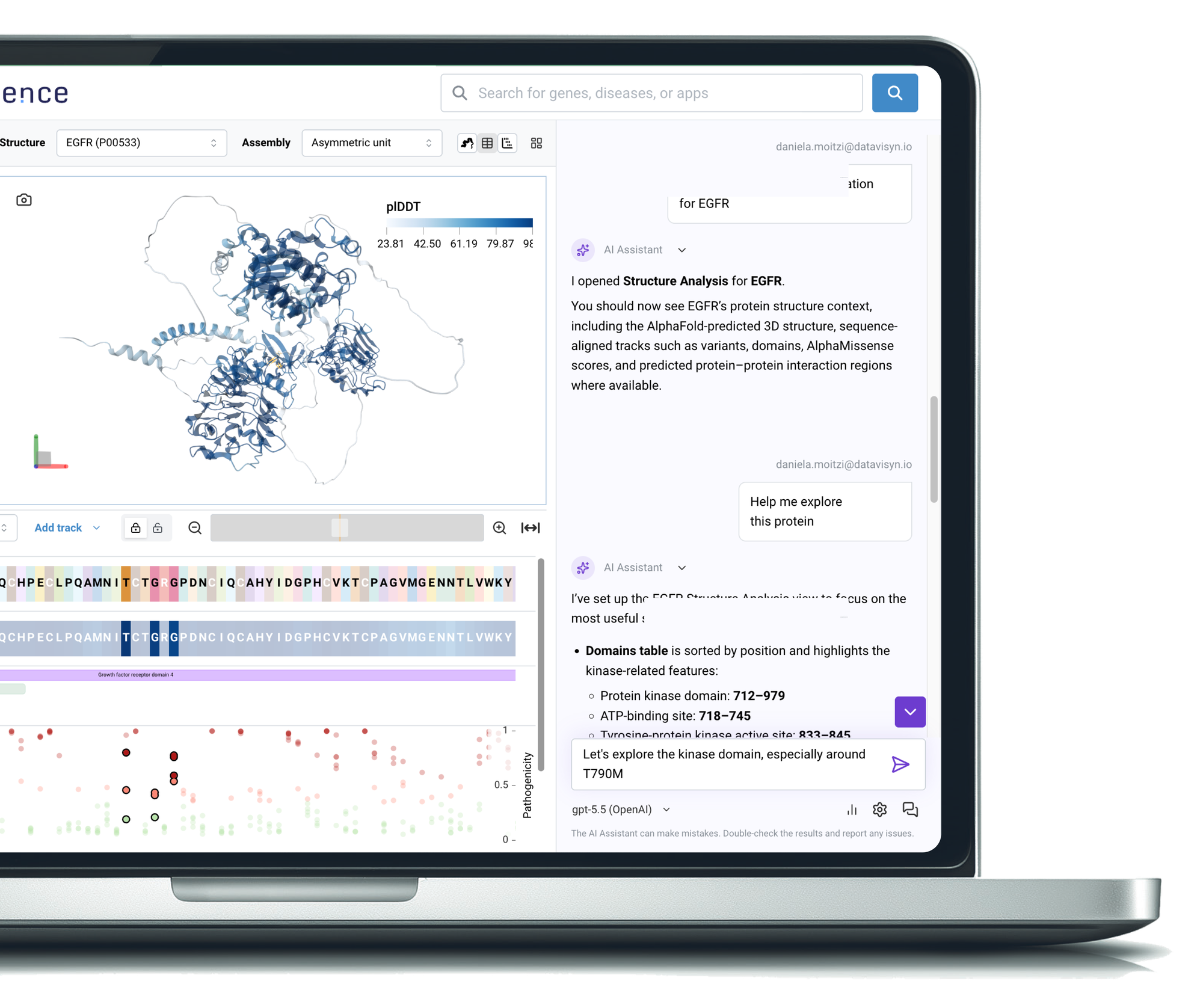 Structure analysis app running in Claude via MCP-app